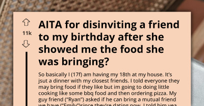 Guest Refuses To Attend Birthday Party Unless Allowed To Bring Nut Dessert Despite Allergies