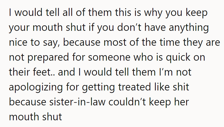 Loose lips, quick wit. No apologies for outsmarting the ship.