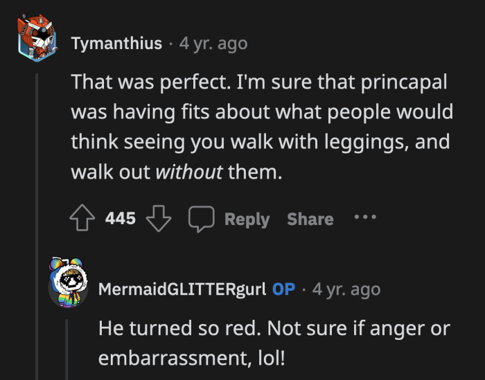 It was a mixture of anger, embarrassment, and fear, for sure.