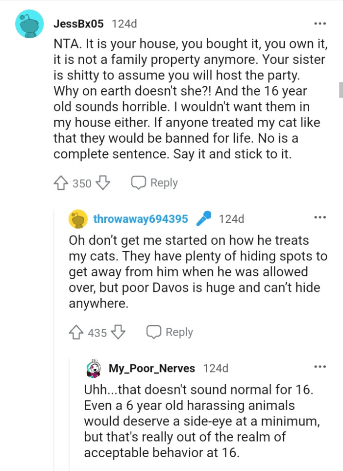 This Redditor wouldn't want them in their house either