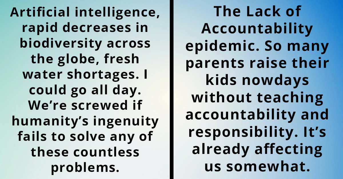 20 Dangerous Trends That Will Be The Pressing Issues of the Next 20 Years