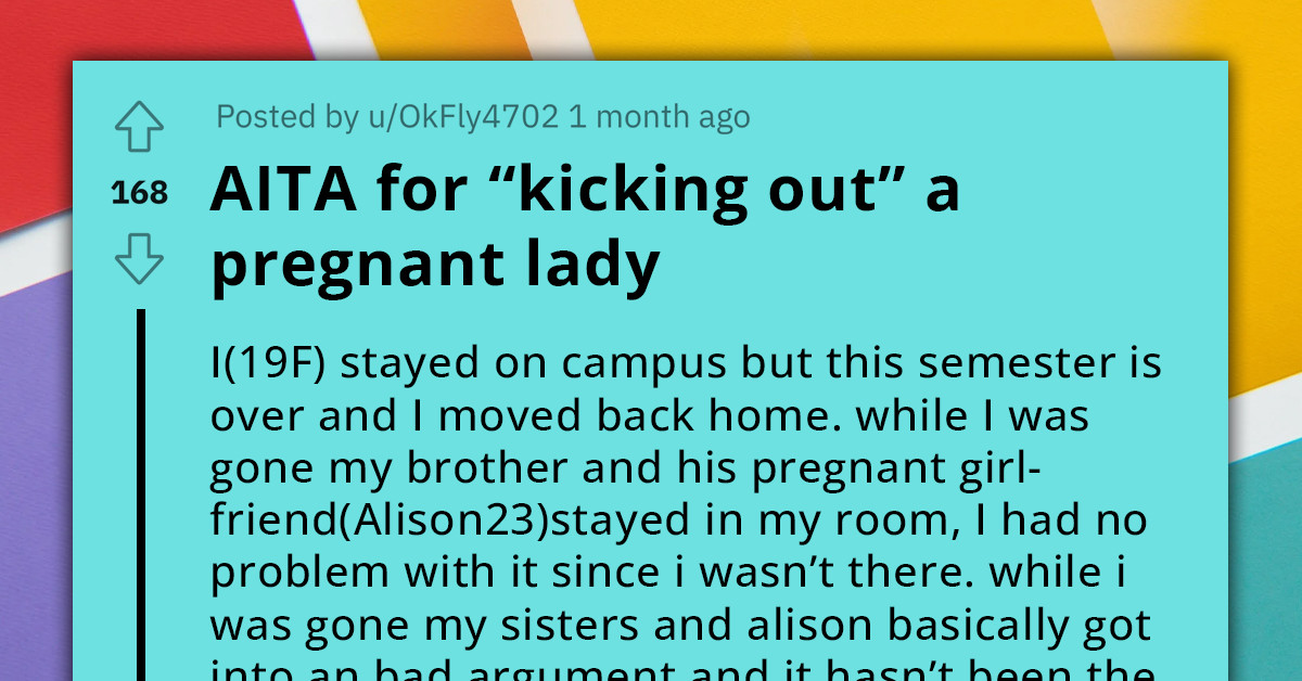 Teenager Kicks Out Brother and His Pregnant Girlfriend From Her Room, GF Bashes the Family Online