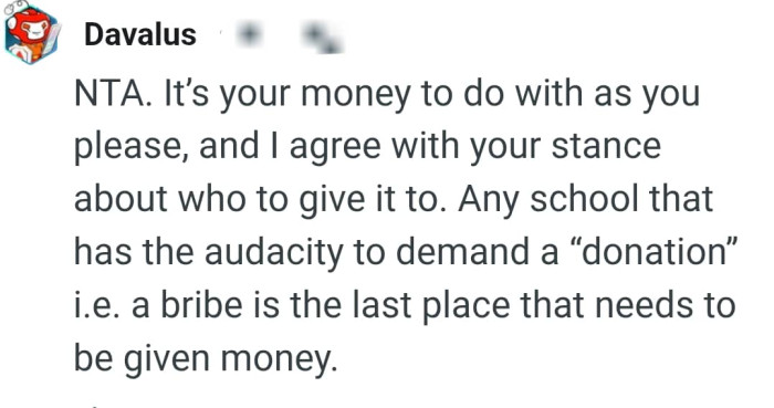 The OP can do as he pleases