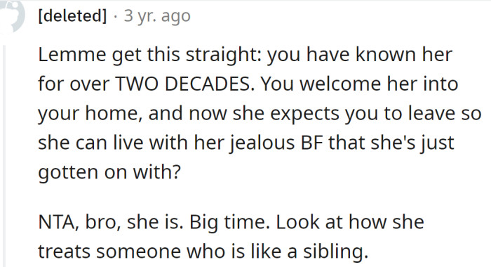 The OP was not in the wrong, but his roommate was