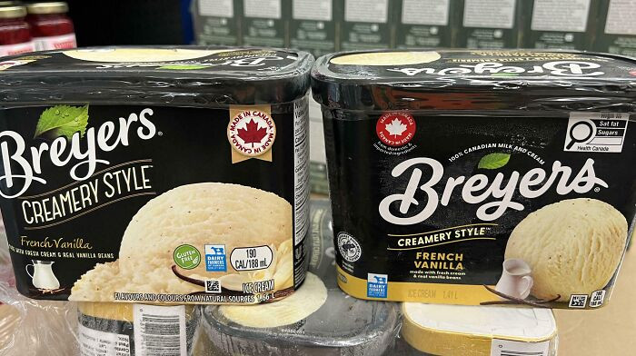 35. Breyers New Packaging Went From 1.66l Down To 1.41l But The Price Stayed The Same