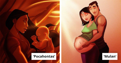 Reimagining Disney Princesses As Mothers