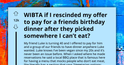 Vegan Offers To Treat Her Friend To Restaurant Of His Choice For His 40th, Rethinks It When He Chooses All-Meat BBQ Place