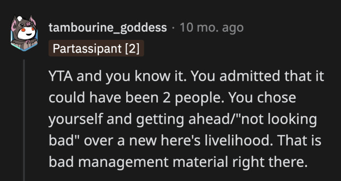 OP knows what she has to do. If she is as decent as she wants to be, she needs to own up to her mistakes.