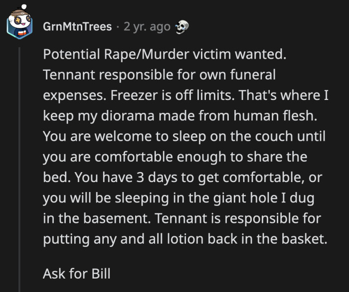 Owen at least had the decency to hide his real intentions behind a 