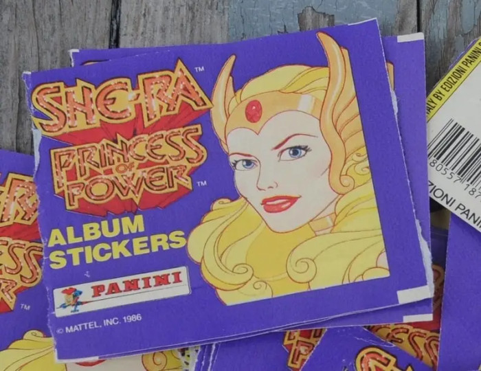 45. Panini stickers