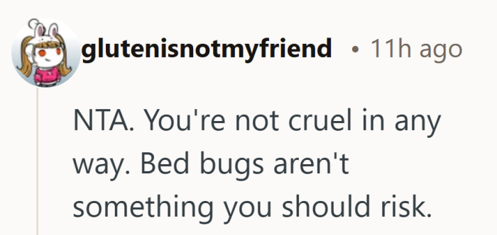 The reassurance here is simple. Health and safety come first.