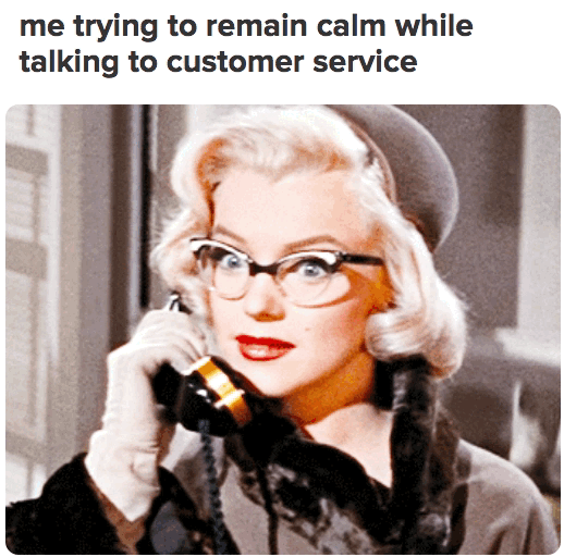 11. The face says it all.