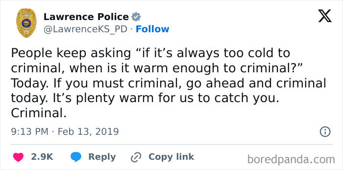 "That's Cold"