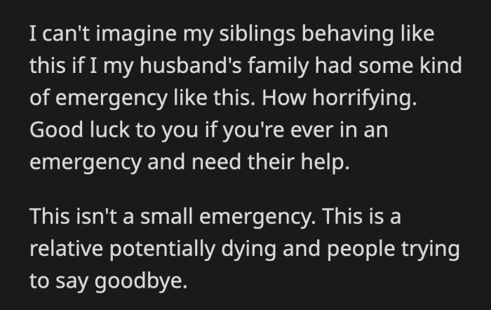 There were so many ways OP could have handled this.