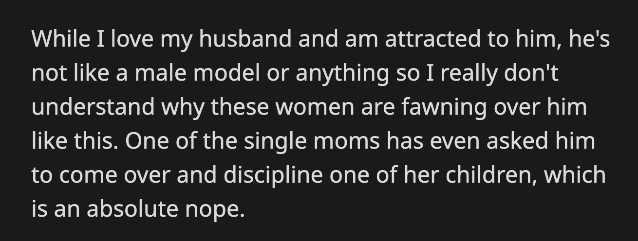 They also categorized what they did as harmless flirting. They couldn't date and were frustrated.