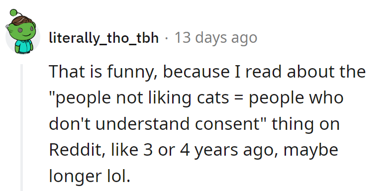 Well, the internet's a goldmine of quirky ideas. Next up, maybe disliking broccoli equates to being anti-vegetable rights!