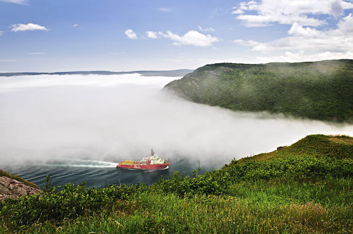 Grand Banks in Canada is the foggiest place on Earth.