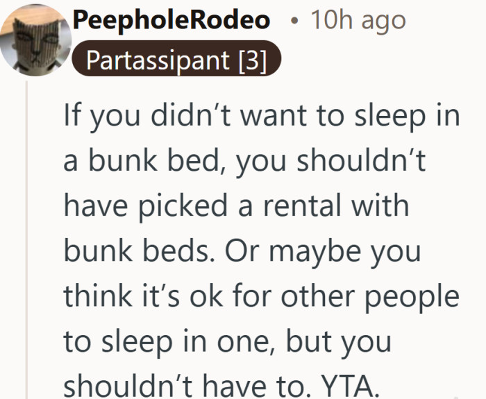 Choosing the house means accepting every bed in it, even the bunks.