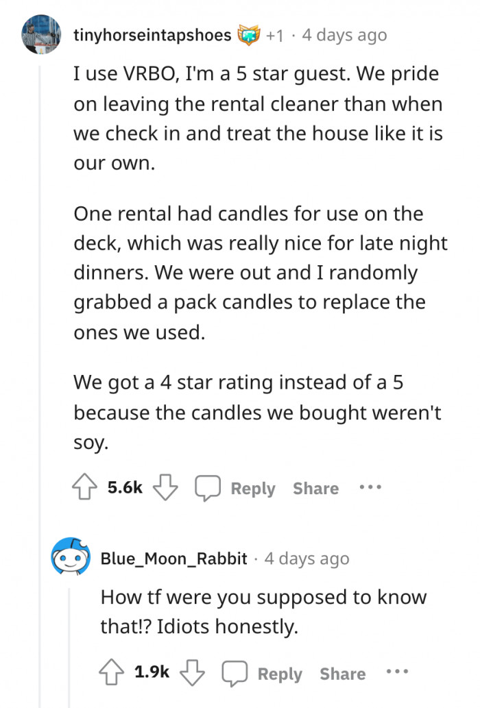 I randomly grabbed a pack of candles