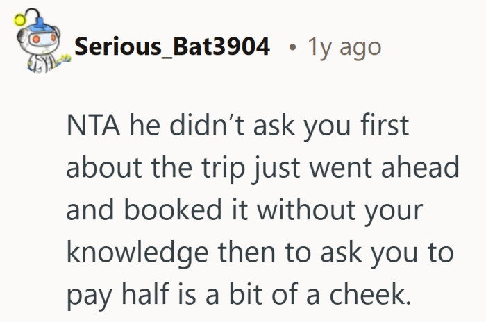 The lack of consent around the plan feels just as important as the money part.