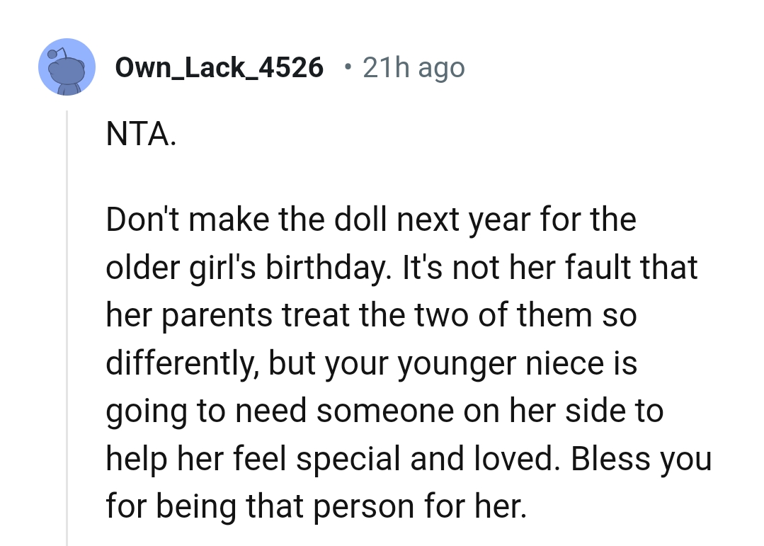 The OP is certainly blessed