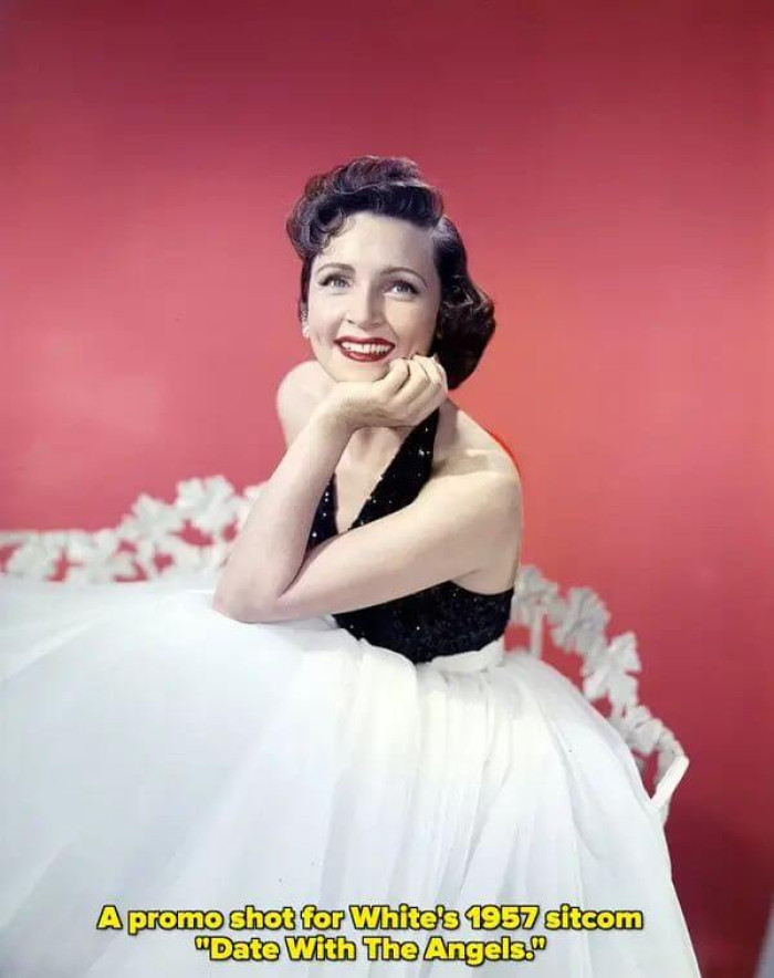 A promo shot of White in 1957