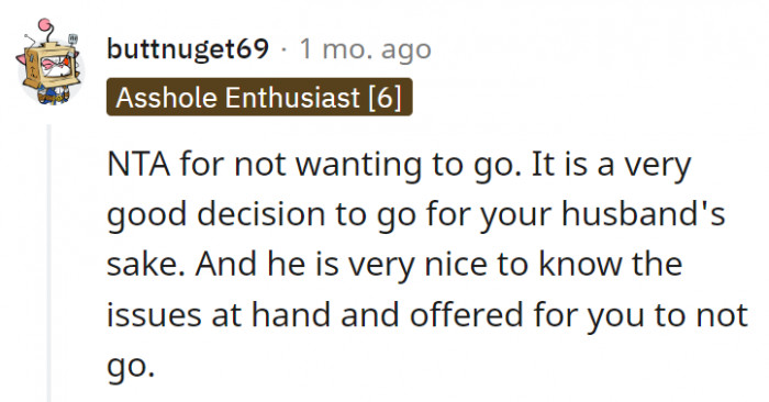 11. It would be better for everyone's sake simply not to go, but sadly, it's easier said than done