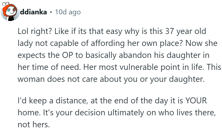 If it is that easy... why doesn't she do it?