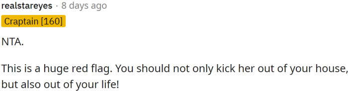 Huge red flags all over the place.