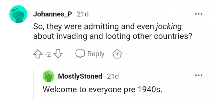 They were admitting and joking about invading other countries