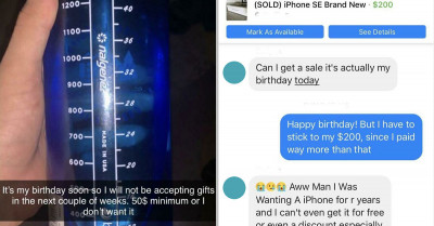 30 Times Spoilt Individuals Made Irresponsible And Ridiculous Demands All Because It’s Their Birthday