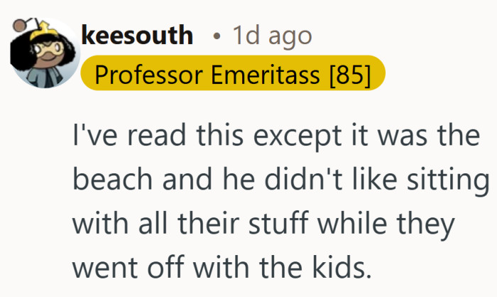 Change the backdrop, keep the bags, and somehow the dynamic stays exactly the same.