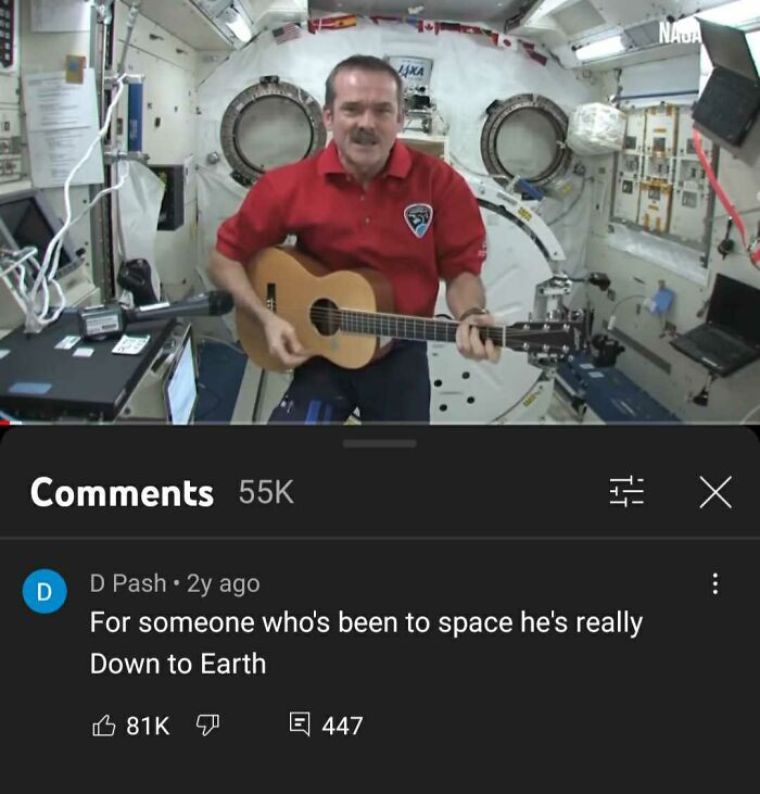Astronaut Chris Hadfield Debunks Space Myths