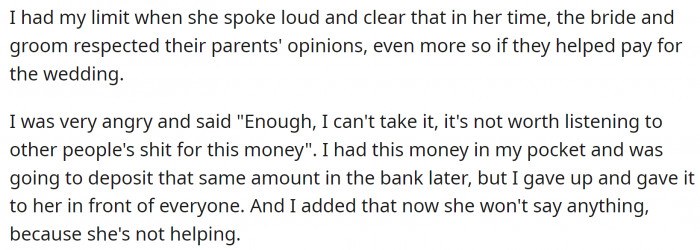 And if that wasn't irritating enough, she threw in a famous 