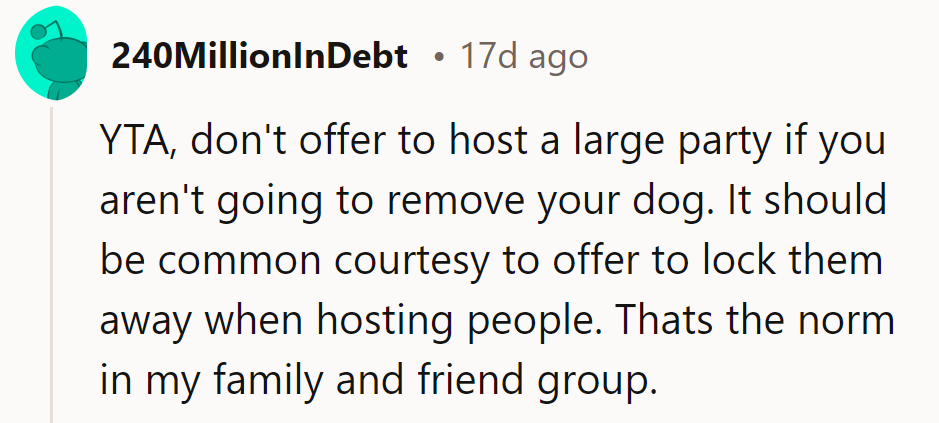 OP, hosting with hounds? YTA for not giving guests a 'paws' from the furries.