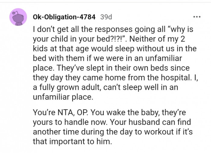 You wake the baby, and they're yours to handle