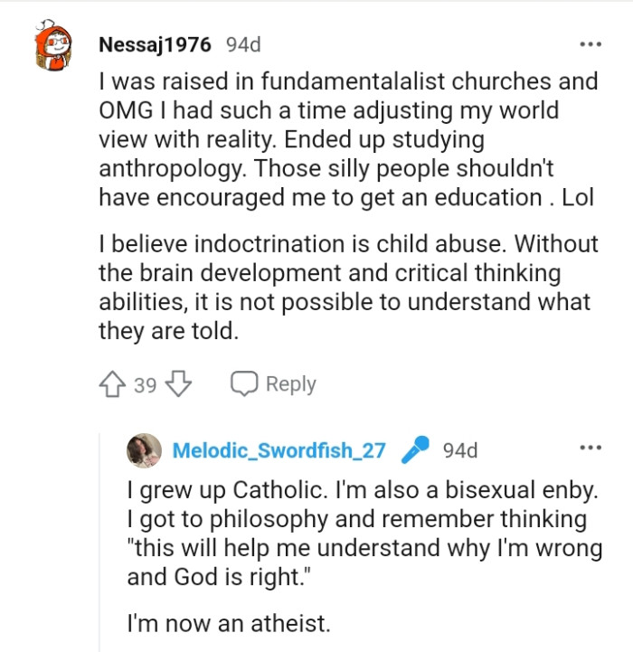 This Redditor had such a hard time adjusting their worldview with reality