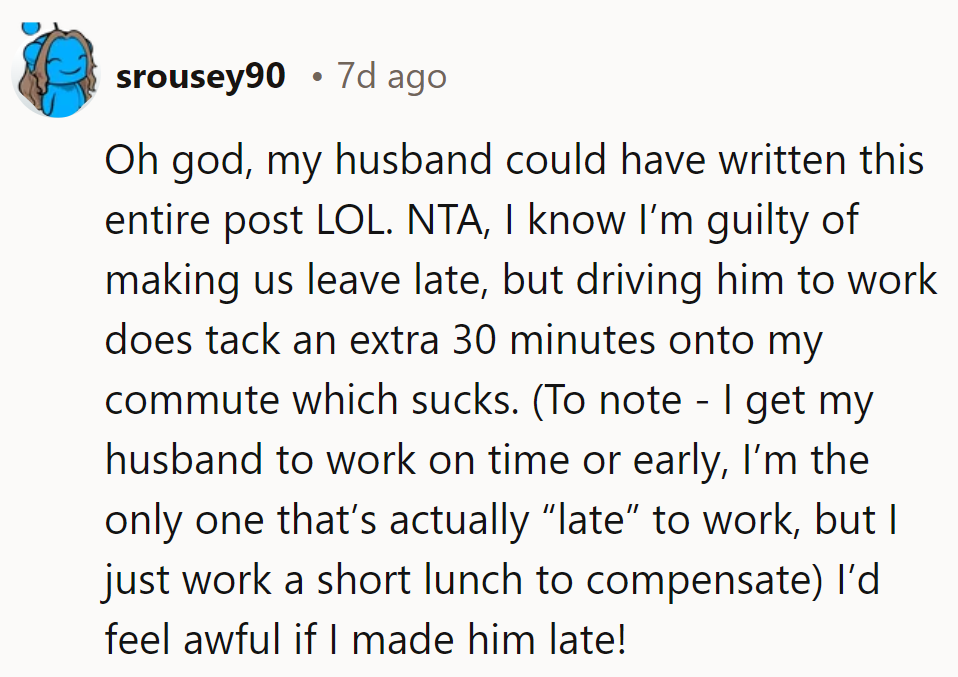 At least there's some self-awareness here!