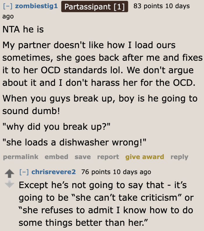 Breaking up over a petty thing be like...