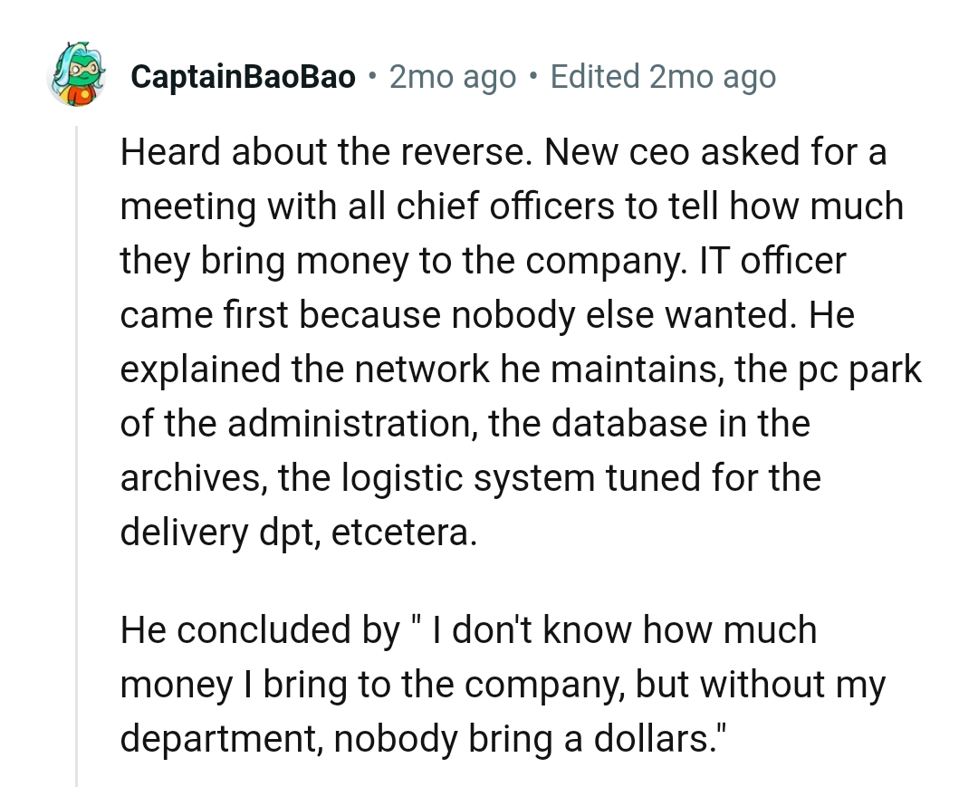 This Redditor heard about the reverse and decided to share it here