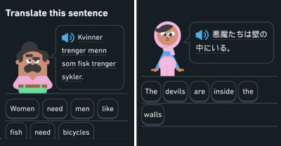 The Weirdest and Most Random Sentences That Popped Up on Duolingo as Translation Prompts