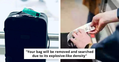 Important Warning For Those Using Baggage Tags On Suitcases