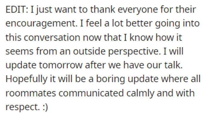 The people of Reddit were eager to help OP, and she shared her gratitude