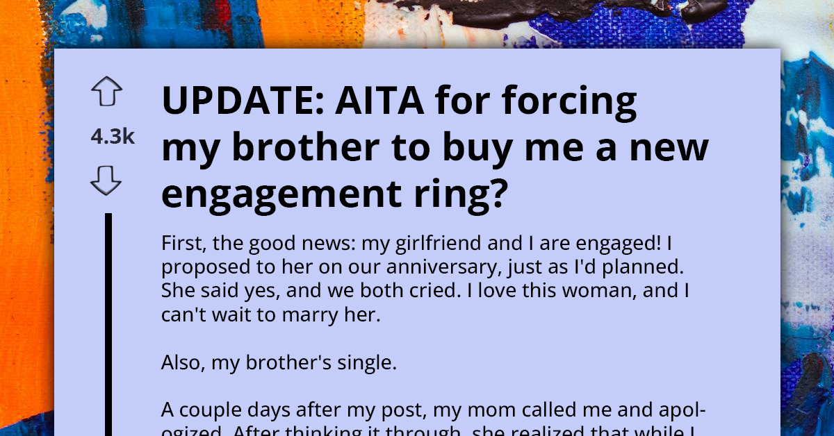 Ring Thief Gets Dumped After Stealing His Brother's Engagement Ring To Propose To His Girlfriend First