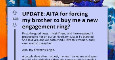 Ring Thief Gets Dumped After Stealing His Brother's Engagement Ring To Propose To His Girlfriend First
