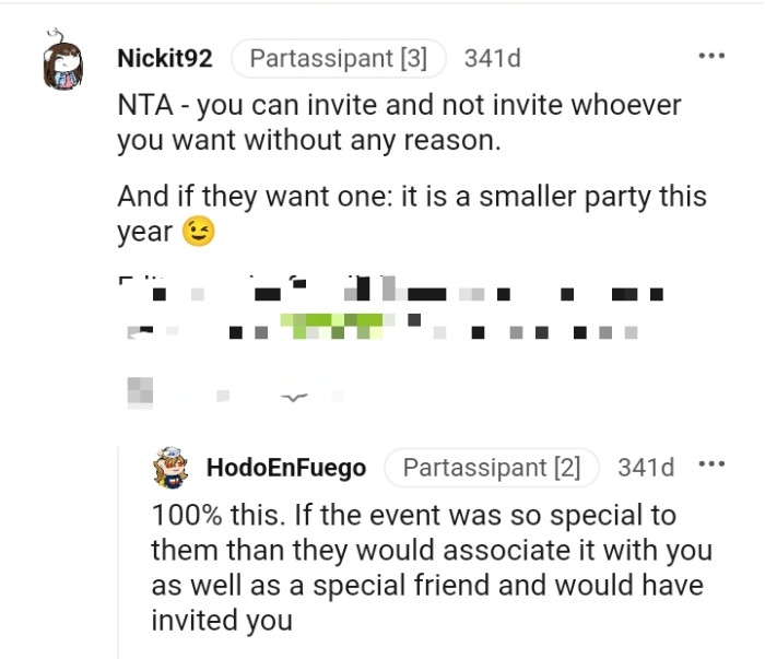 It is a Smaller Party This Year