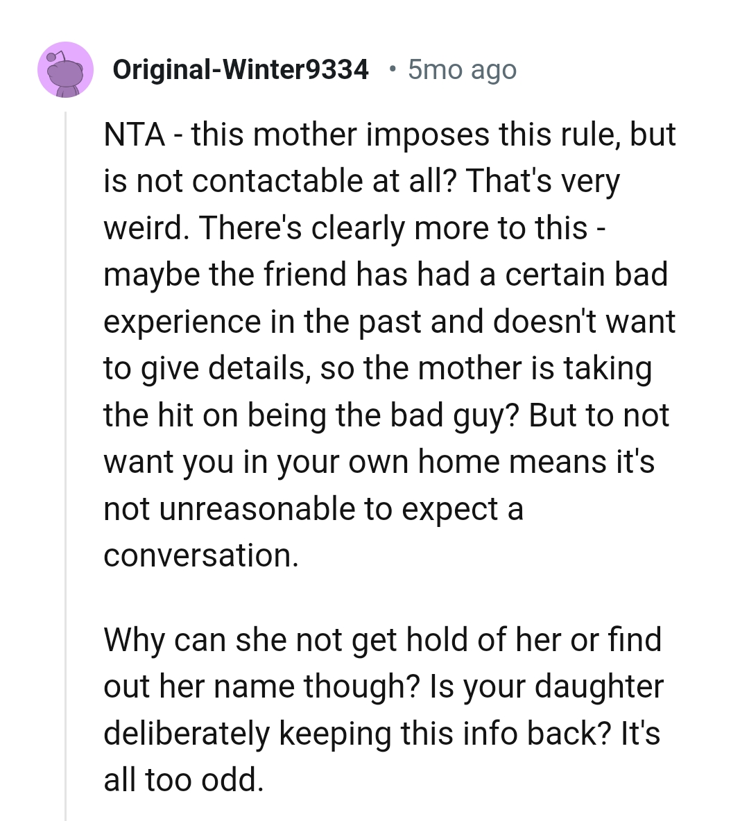 Here are a bunch of the most upvoted comments from other Redditors