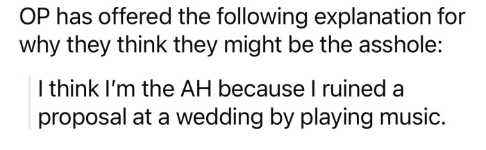 OP thinks she might be the a-hole for the following reason: