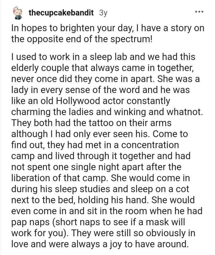 This Redditor has a story on the opposite end of the spectrum