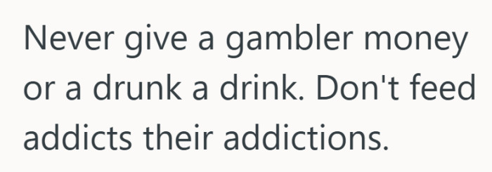 There is a difference between support and funding the same mistake again.
